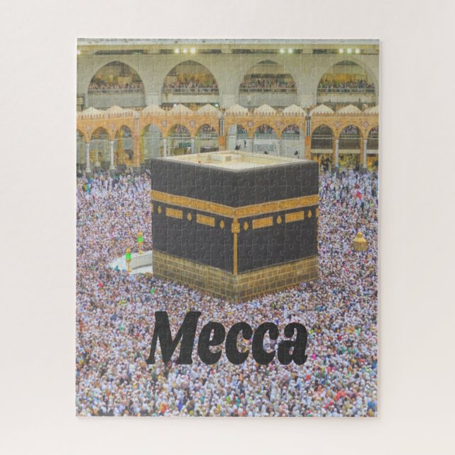 Mekka Saudi-Arabiens heiligste Stadt des Islam, Ka Puzzle (Vertikal)
