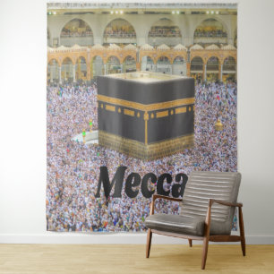 Mekka Saudi-Arabiens Islams heiligste Stadt, Kaaba Wandteppich