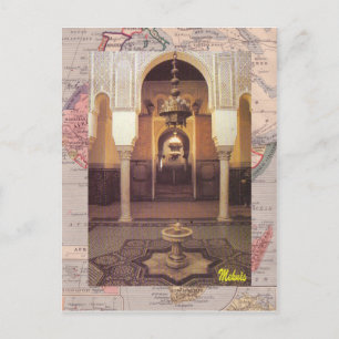 Meknes Moschee Postkarte