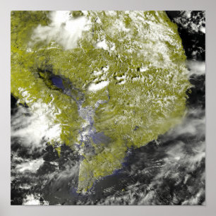 Mekong-Delta und die Tonle-Sap Poster