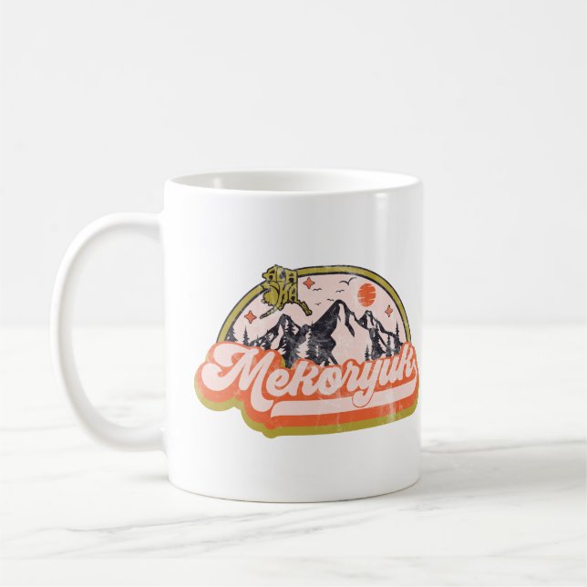 Mekorjuk, Alaska Kaffeetasse (Links)