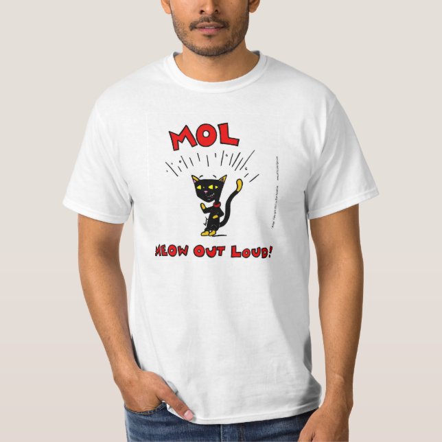 Mel MOL: MACH LOUD AUS! Mens Value T - Shirt (Vorderseite)