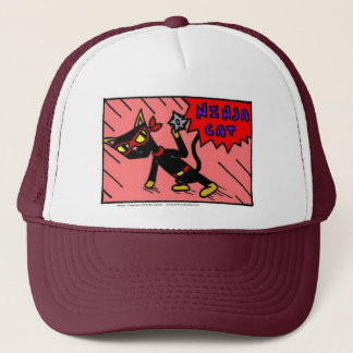 Mel NINJA CAT Hat Truckerkappe