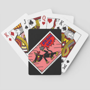 Mel NINJA CAT Playing Cards Spielkarten