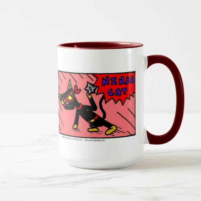 Mel NINJA CAT-Tasse Tasse (Rechts)