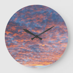 Melamin-Platte Große Wanduhr