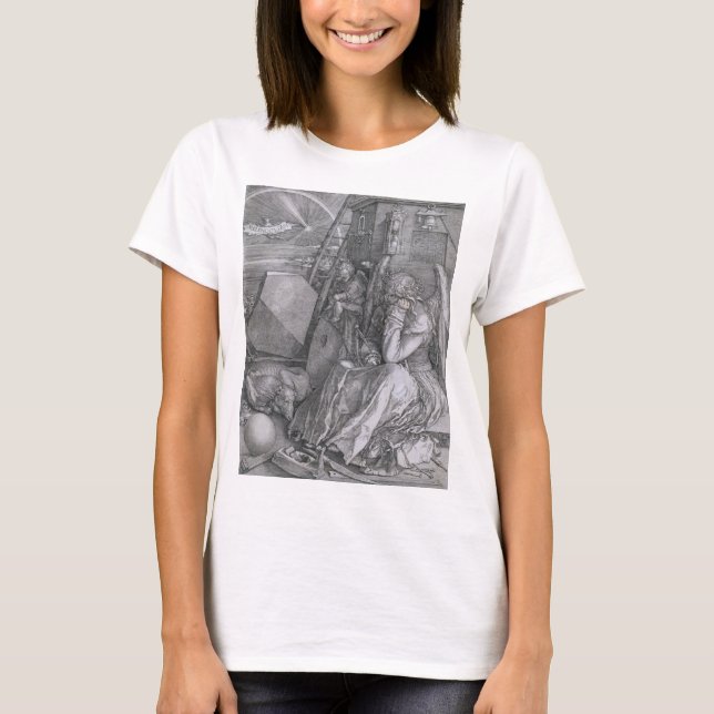 Melancholia, Albrecht Durer T-Shirt (Vorderseite)