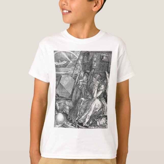 Melancholia durch Albrecht Durer T-Shirt (Vorderseite)