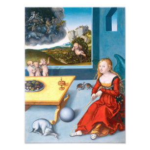 Melancholia   Lucas Cranach the Elder   Fotodruck
