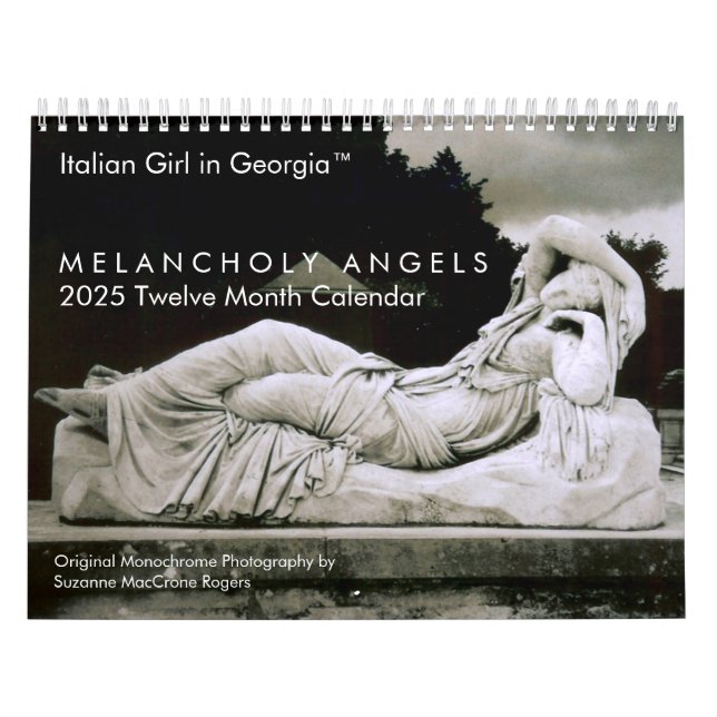 Melancholie Angels - 2025 Zwölfmonatiger Kalender (Titelbild)