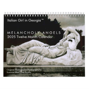 Melancholie Angels - 2025 Zwölfmonatiger Kalender