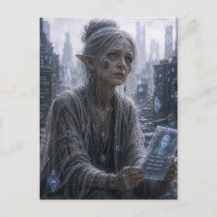Melancholie / Gedächtniskurator / Digitaler Friedh Postkarte