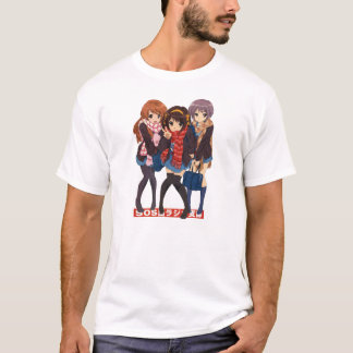 Melancholie von Haruhi Suzumiya T-Shirt