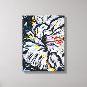 Melancholische Blume Leinwanddruck