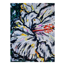 Melancholische Blume Poster