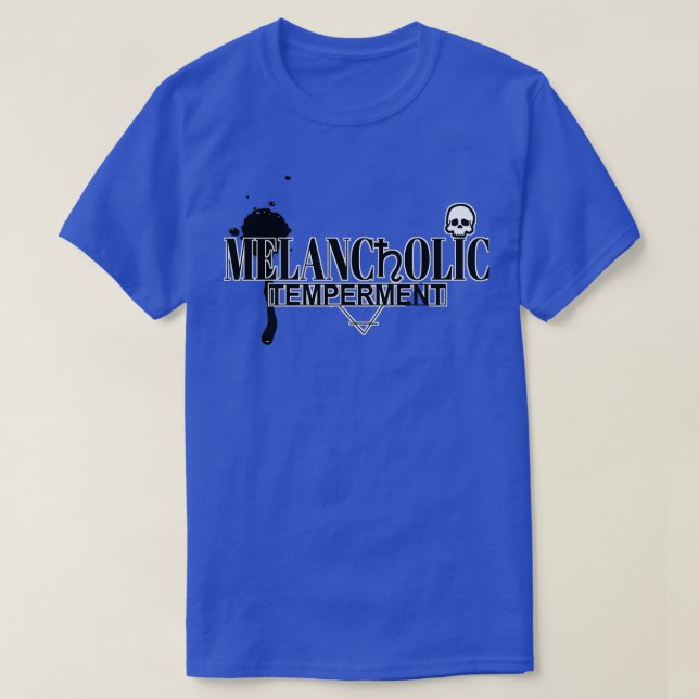 Melancholische Temperation T-Shirt (Design vorne)