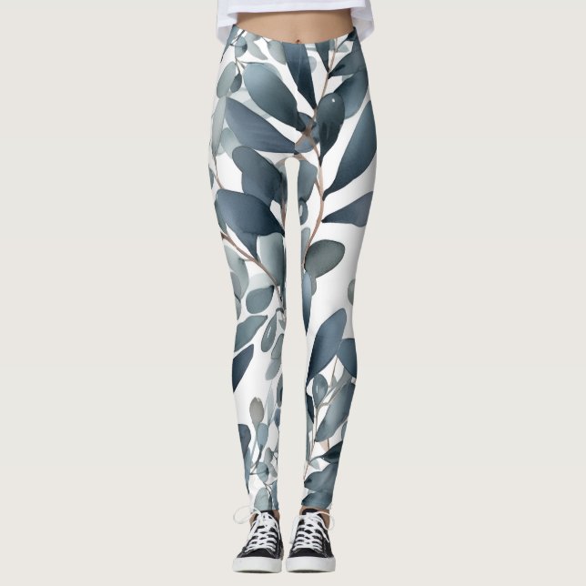 Melancholischer Garten Leggings (Vorderseite)