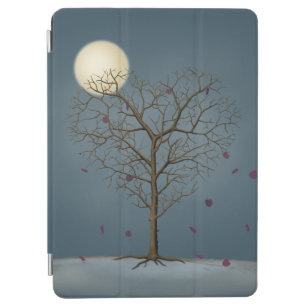 Melancholischer Herz Gestreifter Baum unter dem Vo iPad Air Hülle