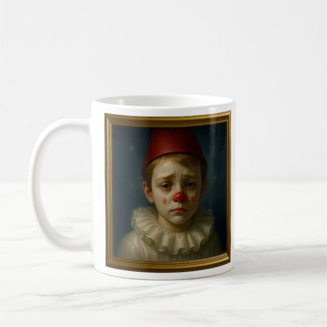 Melancholy Pierrot Kaffeetasse (Links)
