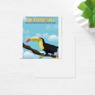 Melanesia Toucan Reiseplakat
