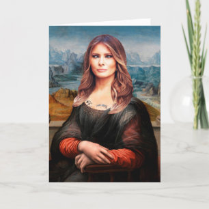 Melania Apathetic Birthday Grußkarte Karte