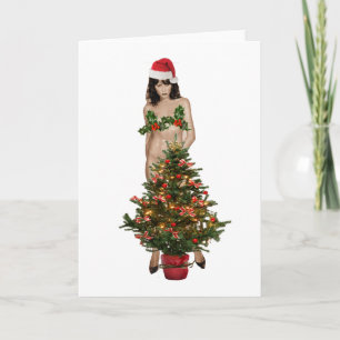 MELANIA, der Weihnachtsmann Feiertagskarte