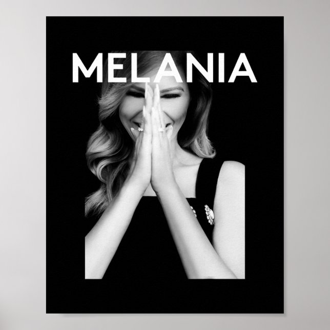 Melania Krypto-Meme-Münze  Poster (Vorne)