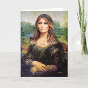 Melania Lisa Politisch inkorrekte Geburtskarte Karte