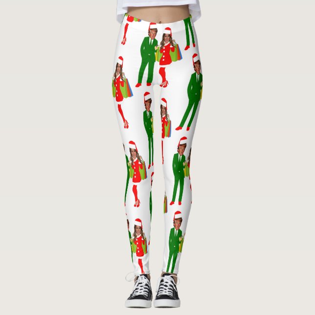 Melania santa trump leggings (Vorderseite)