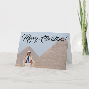Melania Trump Ägypten Pyramide Frohe Weihnachten