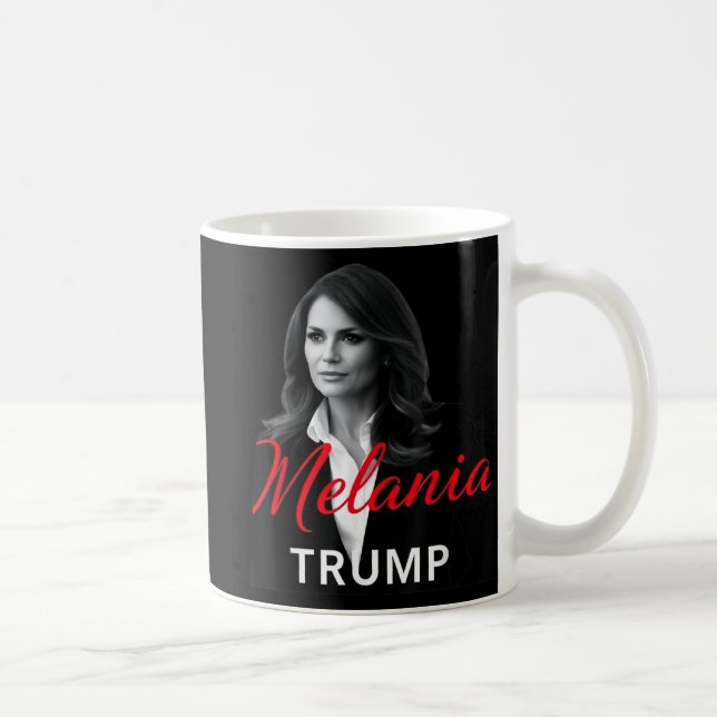 Melania Trump - Foto der First Lady Inauguration 2 Kaffeetasse (Rechts)