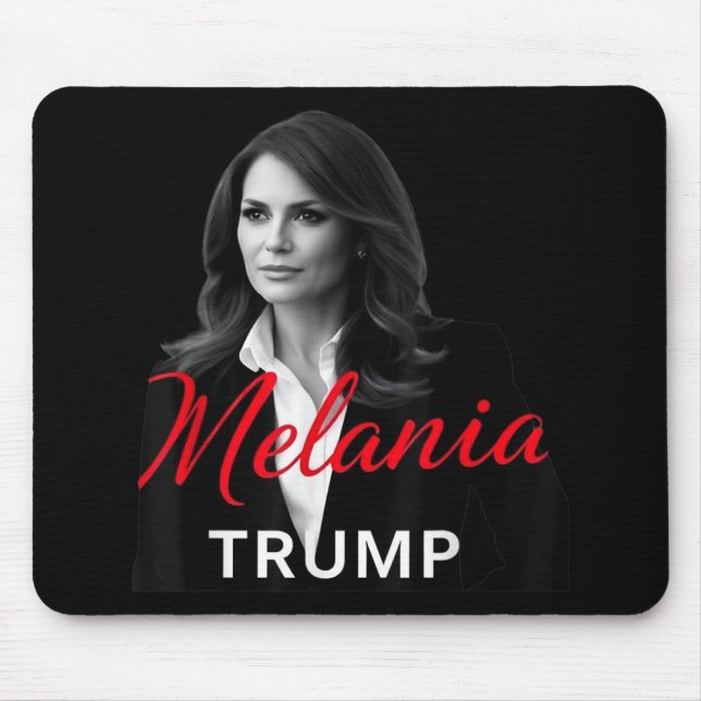 Melania Trump - Foto der First Lady Inauguration 2 Mousepad (Vorne)
