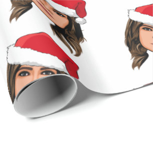 MELANIA TRUMP Weihnachten Geschenkpapier
