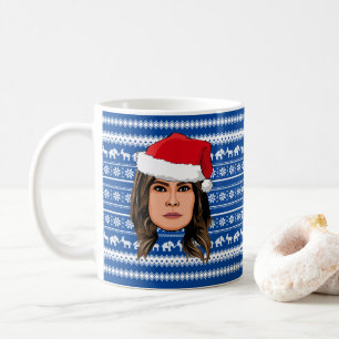 MELANIA TRUMP Weihnachten Kaffeetasse