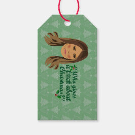 Melania Trump Who Gibt F*ck Über Weihnachten Geschenkanhänger