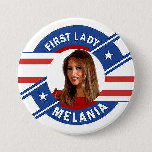Melania-Trumpf Button