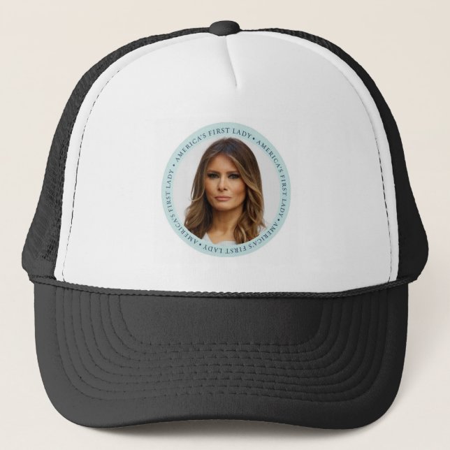 Melania-TRUMPF First Lady Truckerkappe (Vorderseite)