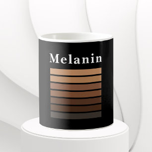 Melanin African American Black History Montag Kaffeetasse