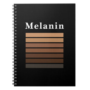 Melanin African American Black History Montag Notizblock