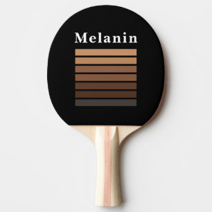 Melanin African American Black History Montag Tischtennis Schläger