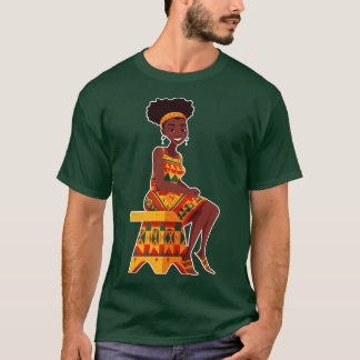 Melanin African Girl T-Shirt