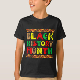 Melanin afrikanische Wurzeln Black History Month K T-Shirt