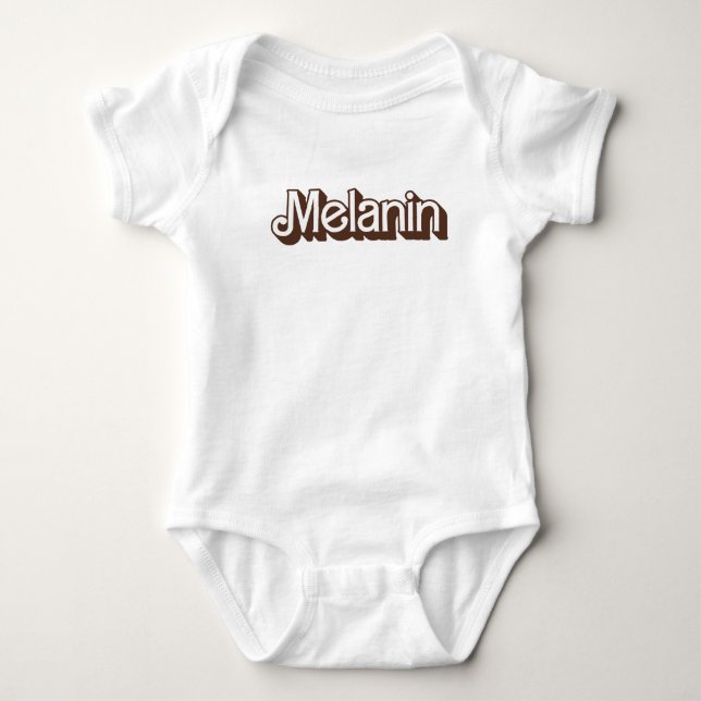 Melanin Baby Strampler (Vorderseite)