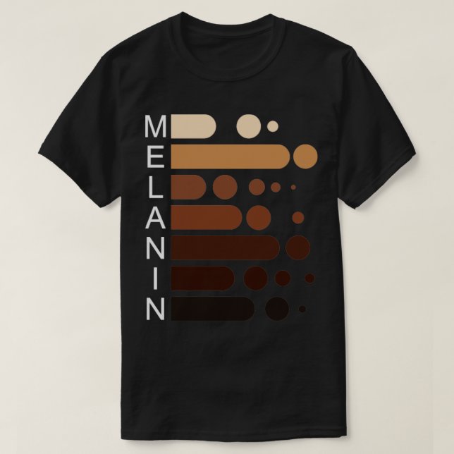 Melanin Black History T-Shirt (Design vorne)