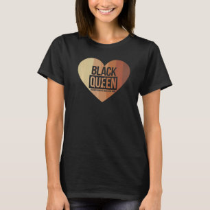 Melanin Black Queen das mächtigste Stück in T-Shirt