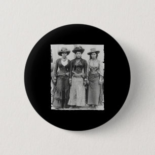 Melanin-Cowgirls Schwarze Geschichte Monat afrikan Button