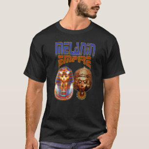 Melanin Empire Ägyptische Geschichte T-Shirt