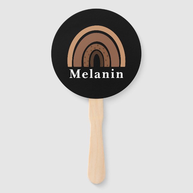 Melanin Fächer (Vorderseite)