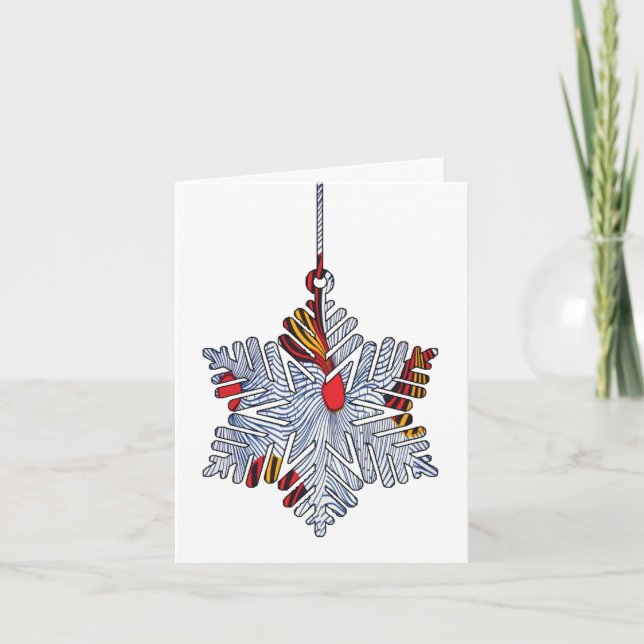 Melanin Faltkarte Feiertagskarte (Vorderseite)