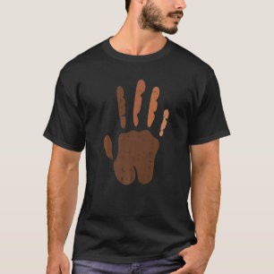 Melanin Hand Print Black History Monat BLM African T-Shirt